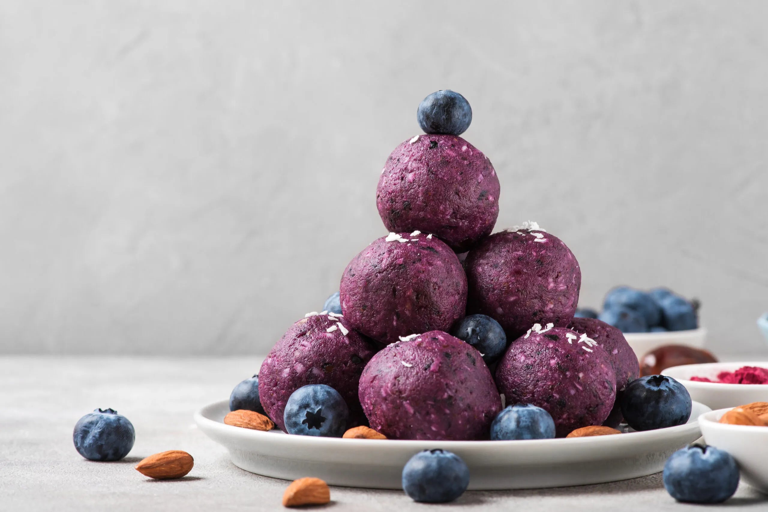 Don’t be Blue-berry Muffin Protein Bites