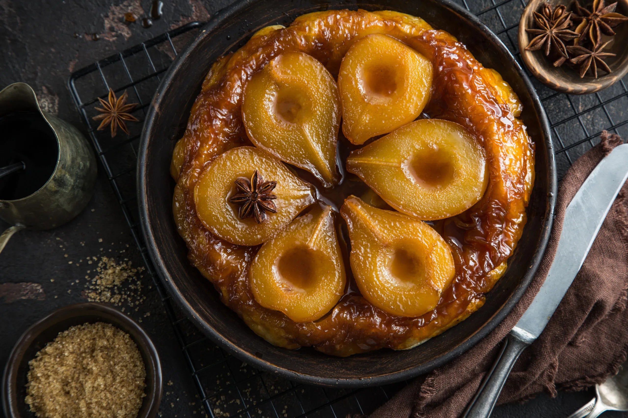 Perfect Pear Tart Tartin