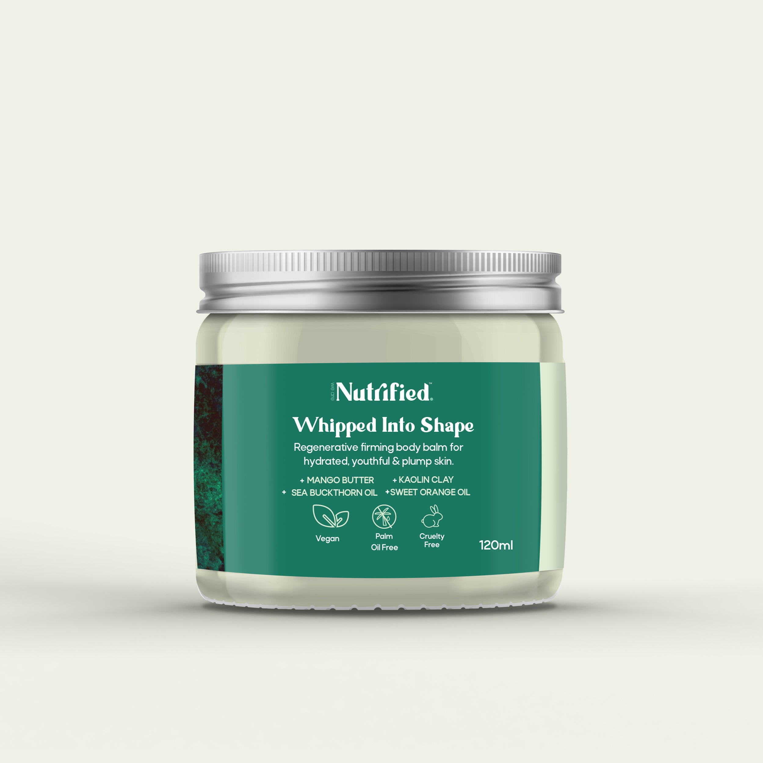 front view of Whipped Into Shape body balm