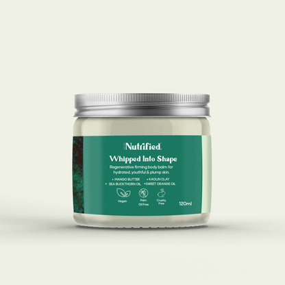 front view of Whipped Into Shape body balm